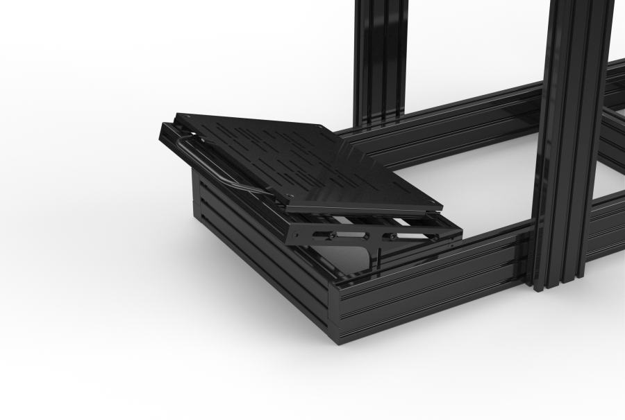 10mm Pedal Plate with Rail